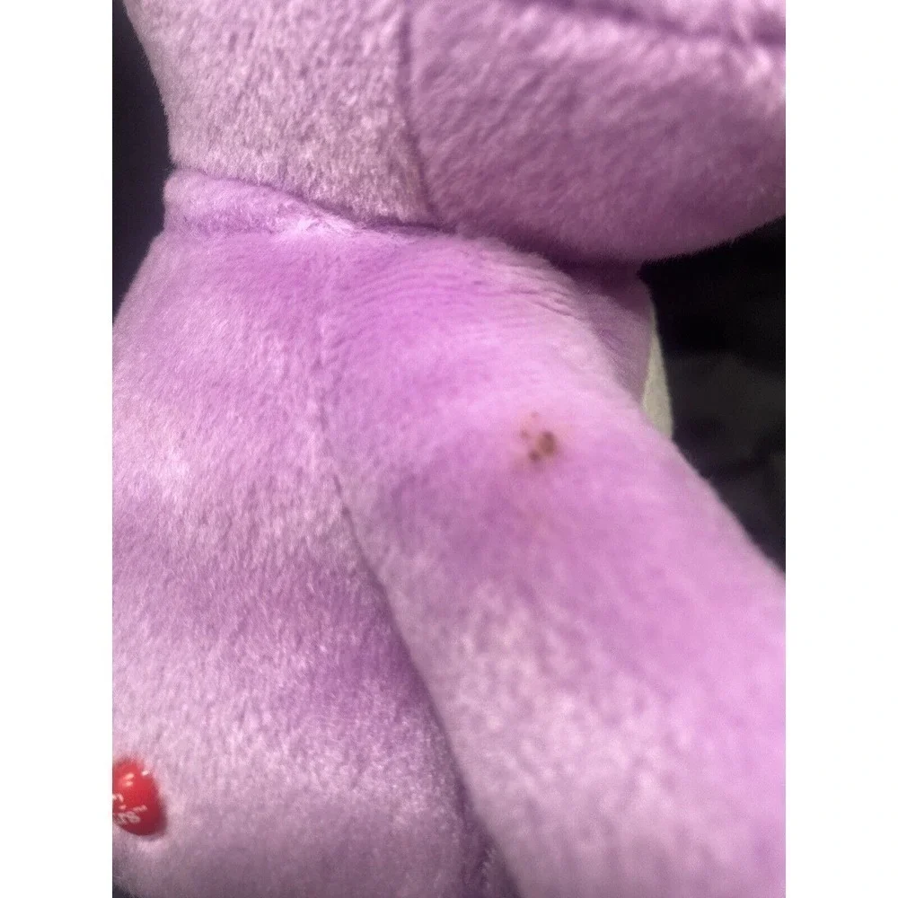 Vtg Care Bears Share Bear Lollipops Purple 10